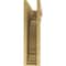 Ekena Millwork 8"W x 32"D x 32"H Thin Warren Rough Cedar Woodgrain TimberThane Corbel, Primed Tan CORUR08X32X32WARRCPR - alternate 6